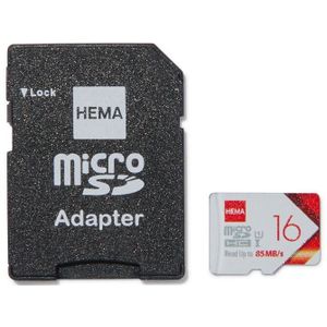 HEMA Micro SD Geheugenkaart 16GB
