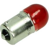 Bosma lamp 12v 5w rood ba15s