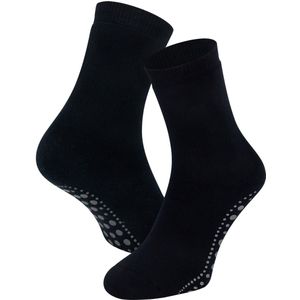 Yellow Moon - Antislip Kindersokken - Mustard - Katoen