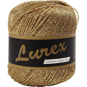 Creotime Glitter Garen Goud 160 M 25 Gr