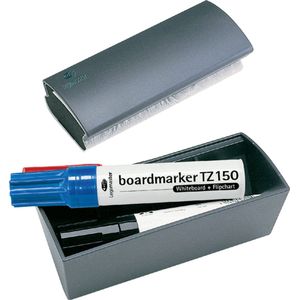 Legamaster whiteboardwisser met magnetische houder antraciet