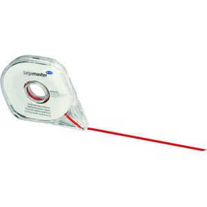 Legamaster Verdeeltape Voor Planborden Afmeting: 2,5 Mm X 16 Mete - Rood