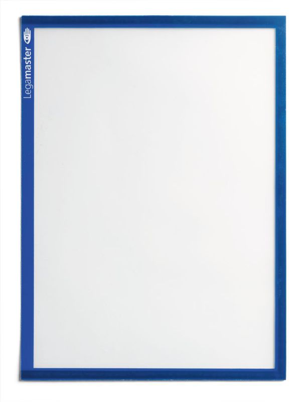 Legamaster Dokumentenhalter magnetisch A4 blau VE=5 Stück