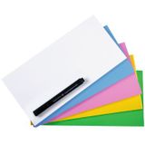 Legamaster Magic-Chart Notes 10x20cm VE=500 Stück farbig sortiert