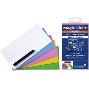 Magic-chart Notes Legamaster 10x20 Gn Gl Rz Bl Wt - Blister A 500 Vel