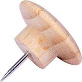 Legamaster - Wooden - Prikpinnen - Beukenhout - 25 Stuks