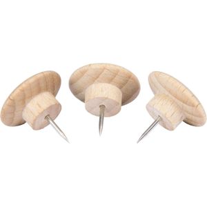 Legamaster 7-145125 houten spelden van beukenhout, 20 mm diameter, 25 stuks