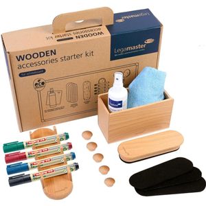 WOODEN accessories starter kit for whiteboard