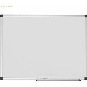 Legamaster Effen whiteboard - wit - 45 x 60 cm - magneetbord van gelakt staal met montageset, markeerhouder en montagehandleiding - droog afwasbaar
