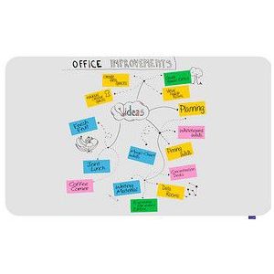 Whiteboard Legamaster Essence, für die Wandmontage im Querformat, B 2000 x H 1195 mm, Stahl weiß emailliert, magnethaftend, inkl. Befestigungsmaterial