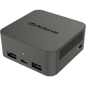 Airserver - Verbind 3 Draadloze Presentatiesystemen - Zwart - 4K UHD - USB-C