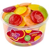 Red Band Winegum Smiles 1 pot à 100 stuks - Zacht snoep - Winegums met fruitsmaak