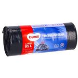Dumil Afvalzakken met Trekband 65L , 1 rol met 15 zakken