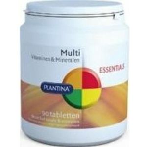 Plantina Essentials multi vitaminen & mineralen 90 tabletten