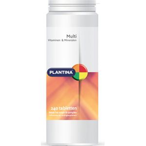 Plantina Essentials multi vitaminen & mineralen 240 tabletten