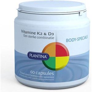 Plantina Vitamine K2 en D3 60 capsules