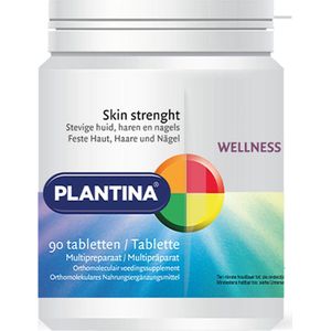 Plantina - Wellness Skin Strength - Tabletten - 90 stuks