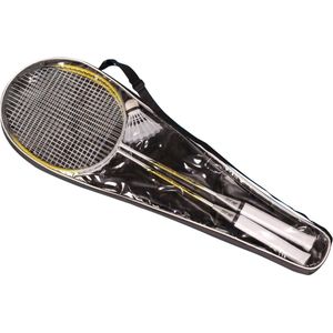 Badminton set met shuttle en draagtas