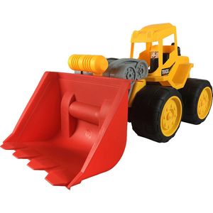 Bulldozer - 47 cm - Oranje - Plastic