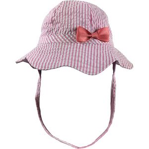 Summerplay - Baby Hoed - Roze Strepen - Katoen