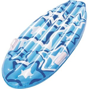 Opblaas mini surfboard 114 cm | blauw