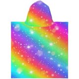 Unicorn - Kinderponcho - Multicolor - Microfiber