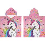Unicorn - Kinderponcho - Multicolor - Microfiber