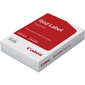 Canon Red Label Superior FSC, Laser-/inkjetprinten, A4 (210x297 mm), 250 vel, 160 g/m², Wit, 196 µm