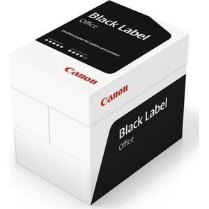 Kopieer/Printpapier - Canon black label - 5 x 500 vel - A4 - 80 grams