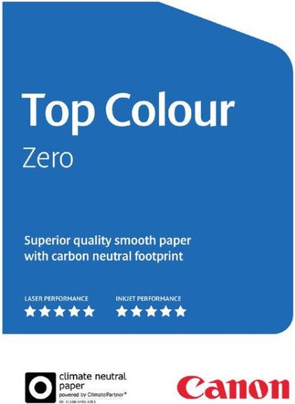 Laserpapier Canon Top Colour Zero A3 120gr wit 500 vel | 4 stuks