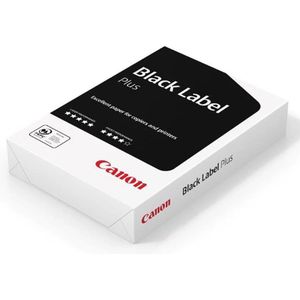 Canon - Black Label Plus - A4-papier - Zwart - 500 Vellen