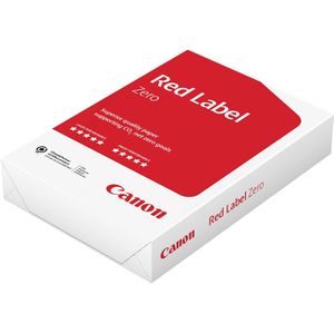 Kopieerpapier Canon Red Label Zero A3 80gr wit 500 vel | 5 stuks