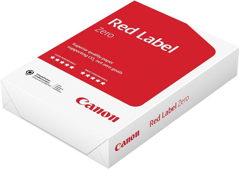 Kopieerpapier Canon Red Label Zero A3 80gr wit 500 vel | 5 stuks