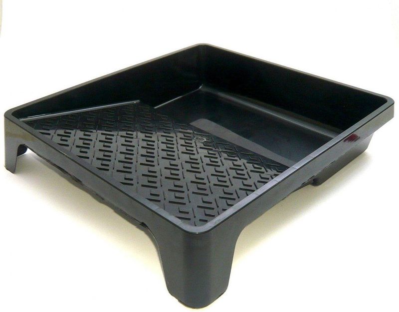 Verfrol - Zwart - Kunststof - Geschikt voor Verfrollers tot 25 cm