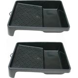 Verfbak 24 X 32 cm - Zwart - Kunststof