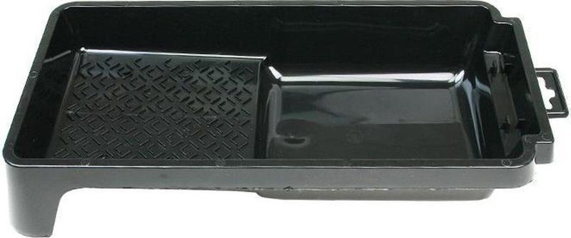 Verfbak - Zwart - Kunststof - Voor Verfrollers tot 10 cm