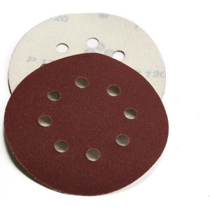 Schuurpapier - Ronde Schuurschijven - Korrel 120 - 10 Stuks