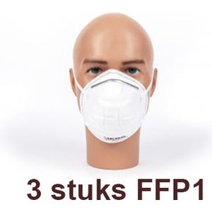 VEBA FFP1 Stofmaskers - 3 stuks (TOP product)