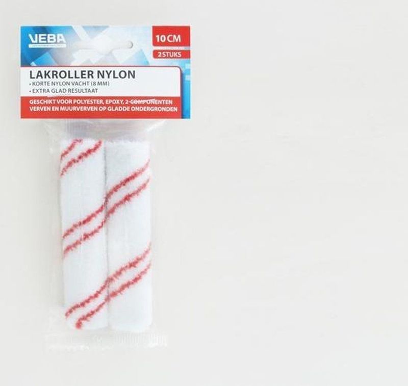 Veba - Vachtverfroller - Multi - Nylon - Pluisvrij - Wasbaar - 25 cm