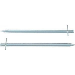 Campking - T-haring Staal - 40 cm - 1 Stuks