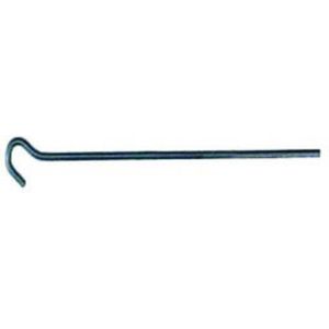 CampKing Grondpen Open Oog 18 Cm grijs Campking