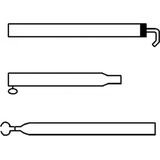 Campking Dakstang 170-260 cm, 28mm aluminium