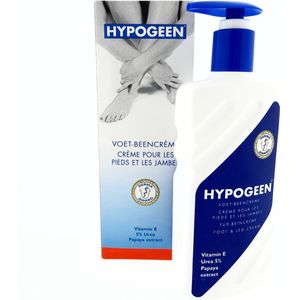 Hypogeen - Voet- en Beencrème - 300 ml - Vrij van Paraffine-olie en Vaseline