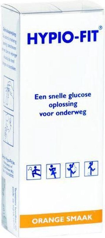 Brilbox - Hypio-fit - Glucoseoplossing - Sinaasappel - 13 ml