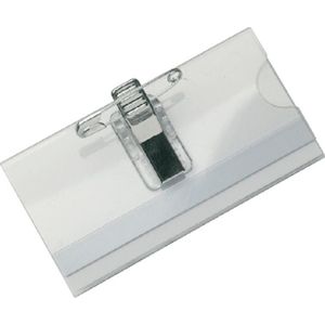 Badge Europel met Clip + Speld 90x60mm - Omdoos A 24 Stuk - 24 Stuks