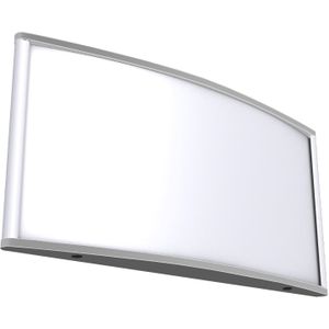 EUROPEL - Deurbordje - Aluminium - Zilverkleurig - 21 x 10 cm