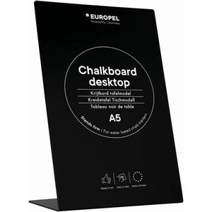 Europel 356286 krijtbord | L-voet | A5
