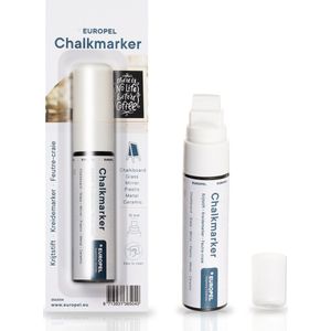 Krijtstift europel 15mm wit blister