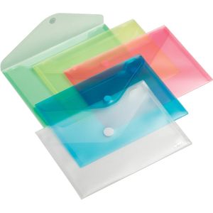 Enveloptas europel a5 250x180mm dwars transp bl | 10 stuks