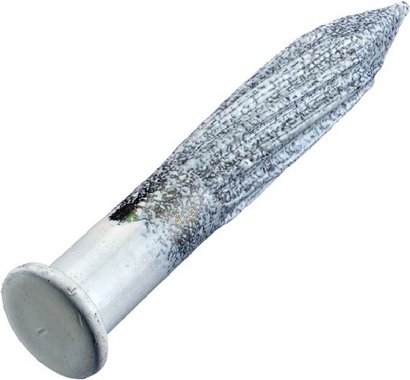 H.J.Z. - Z3 Plintnagel - Wit - Schuine Ribben